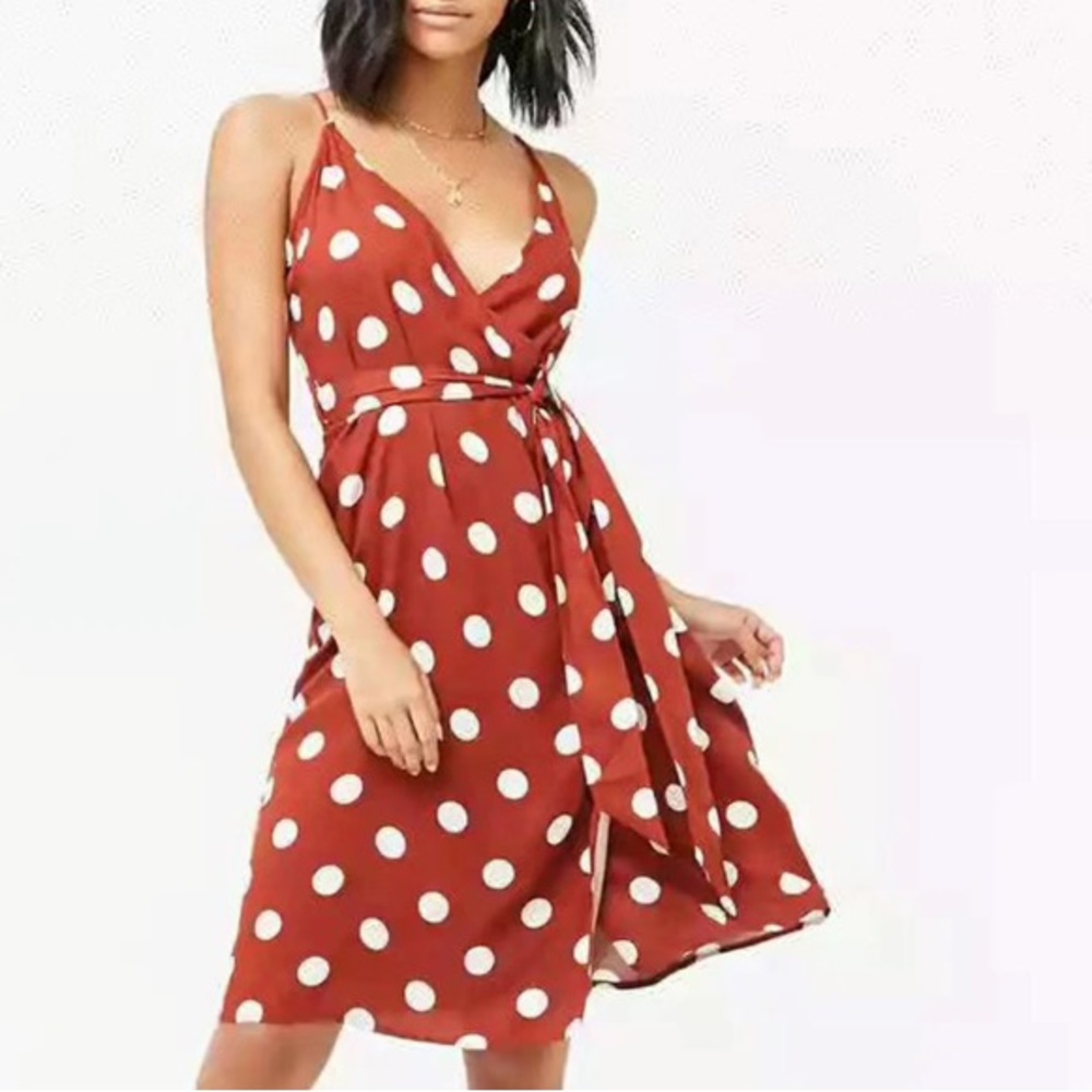 Polka dot dress Small
